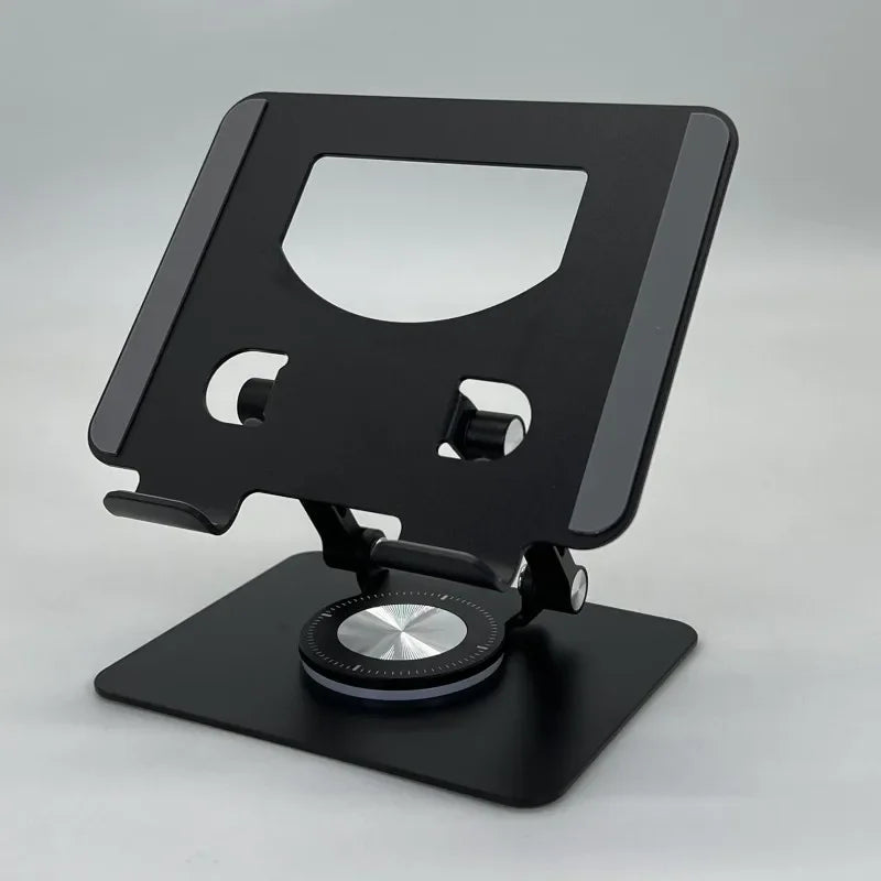360° Rotatable Tablet Stand Adjustable Foldable Desktop Stand Holder Compatible For 4.7-12 Inch Ipad Pro/Air/Min Laptop Tablet