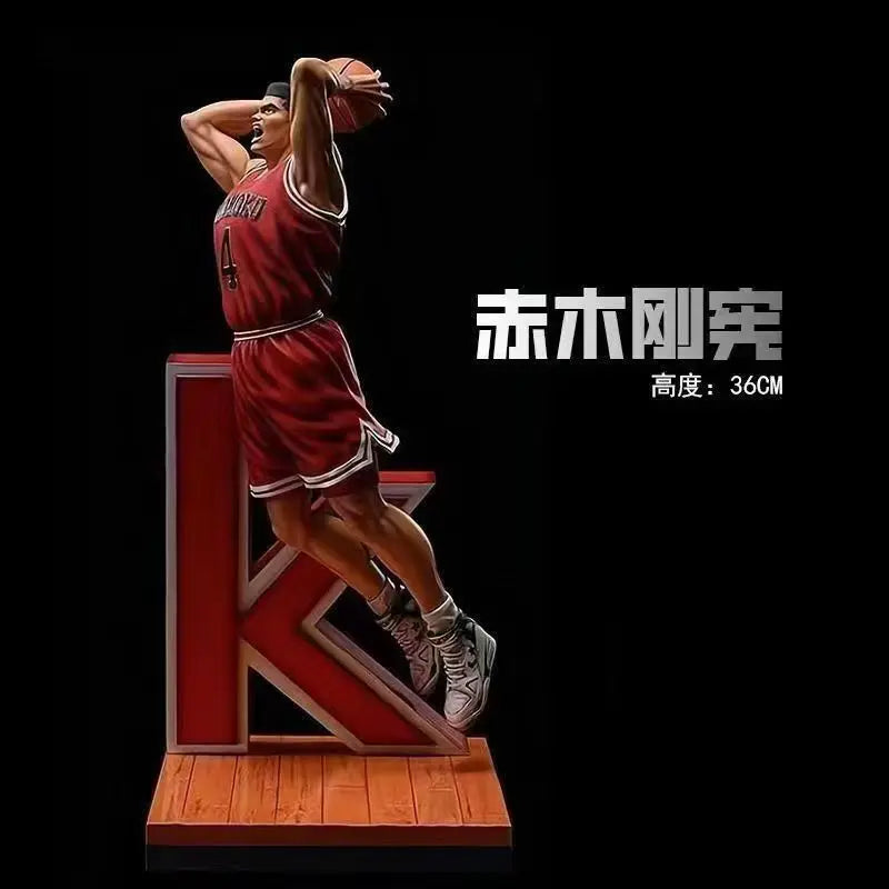 Slam Dunk One and Only Shohoku Starting Member Set 5PCS Action Figure PVC Collectible Statue Anime Model Desktop Decor Gift