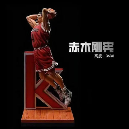 Slam Dunk One and Only Shohoku Starting Member Set 5PCS Action Figure PVC Collectible Statue Anime Model Desktop Decor Gift