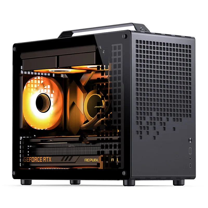 Jonsbo Z20 Portable Computer Case MATX Mini-ITX Chassis Support SFX/ATX Power Supply Type-C Gen2 20L MINI Desktop PC Case