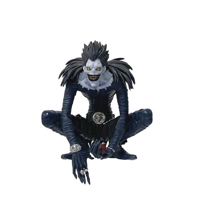 Death Note Anime 8-16cm Figure L Lawliet Ryuk Holding Apple Model for Halloween Ornament Figurine Fans Collection Christmas Gift