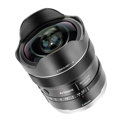 7artisans 10mm F2.5 MAX AF Full Frame Large Aperture Fisheye Auto Camera Lens for Sony E FE Nikon Z Panasonic Lumix Sigma L