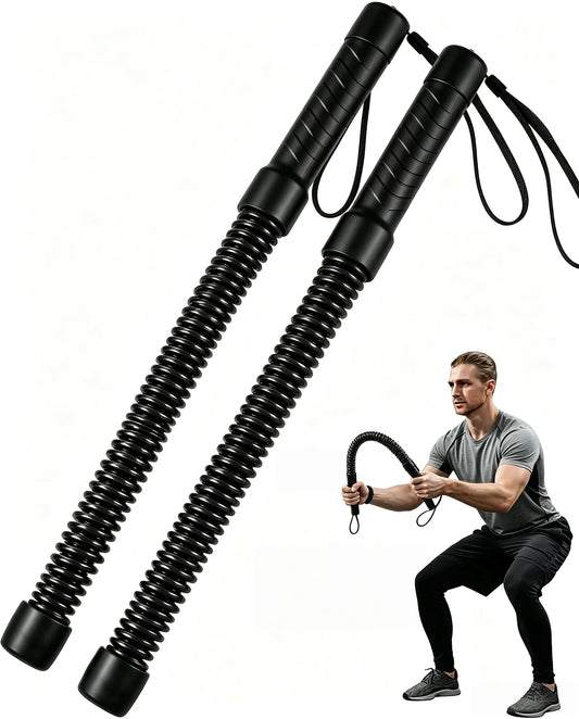 Ropeless Battle Ropes for Home Gym-Cordless Training Rope Fitness Equipment for Men & Women,Weighted Workout Ropes for HIIT,Vers