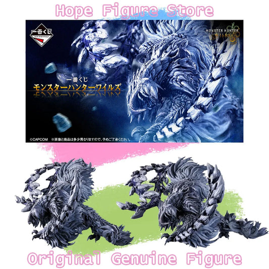 In Stock Genuine BANDAI Ichiban Kuji Monster Hunter Wilds Arkveld Figure Anime Model Toy