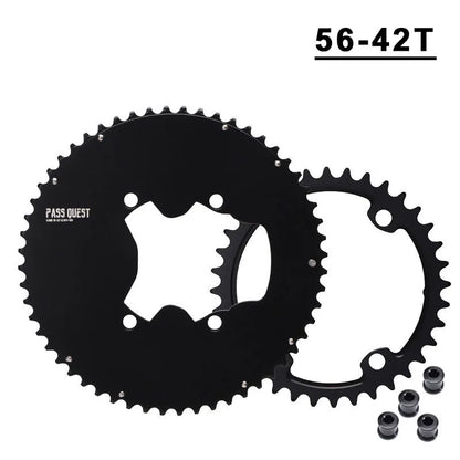 PASS QUEST 110 bcd chainring for Shimano ULTEGRA r8000 R8100 Narrow Wide road bike plate single dishe 54T 50 34T 52 36 53 39