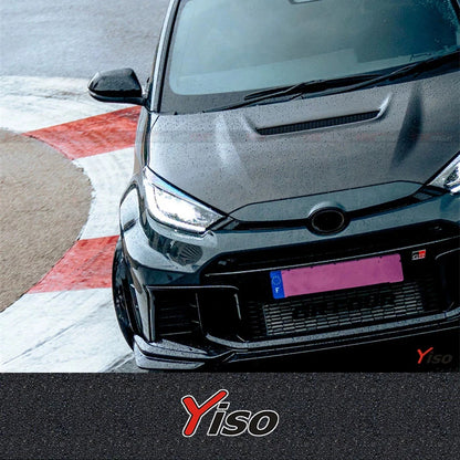 Suitable for GR Yaris GRMN dry carbon fiber hood engine hood Yaris Modified encirclement GRMN engine head hood