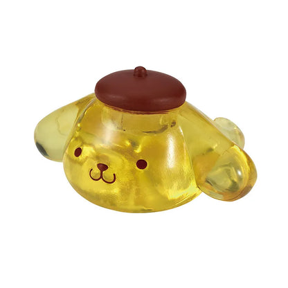Genuine Sanrio Hello Kitty My Melody Kuromi Cinnamoroll Anime Figures Cartoon Ring Model Toy Collection Decoration Gifts