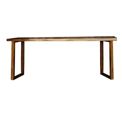 Counter Bistro Bar Table Reception Desk Cocktail Outdoor Alcohol Bar Table Wine Wood Stand Dj Kitchen Furniture Mesas Altas FYBT