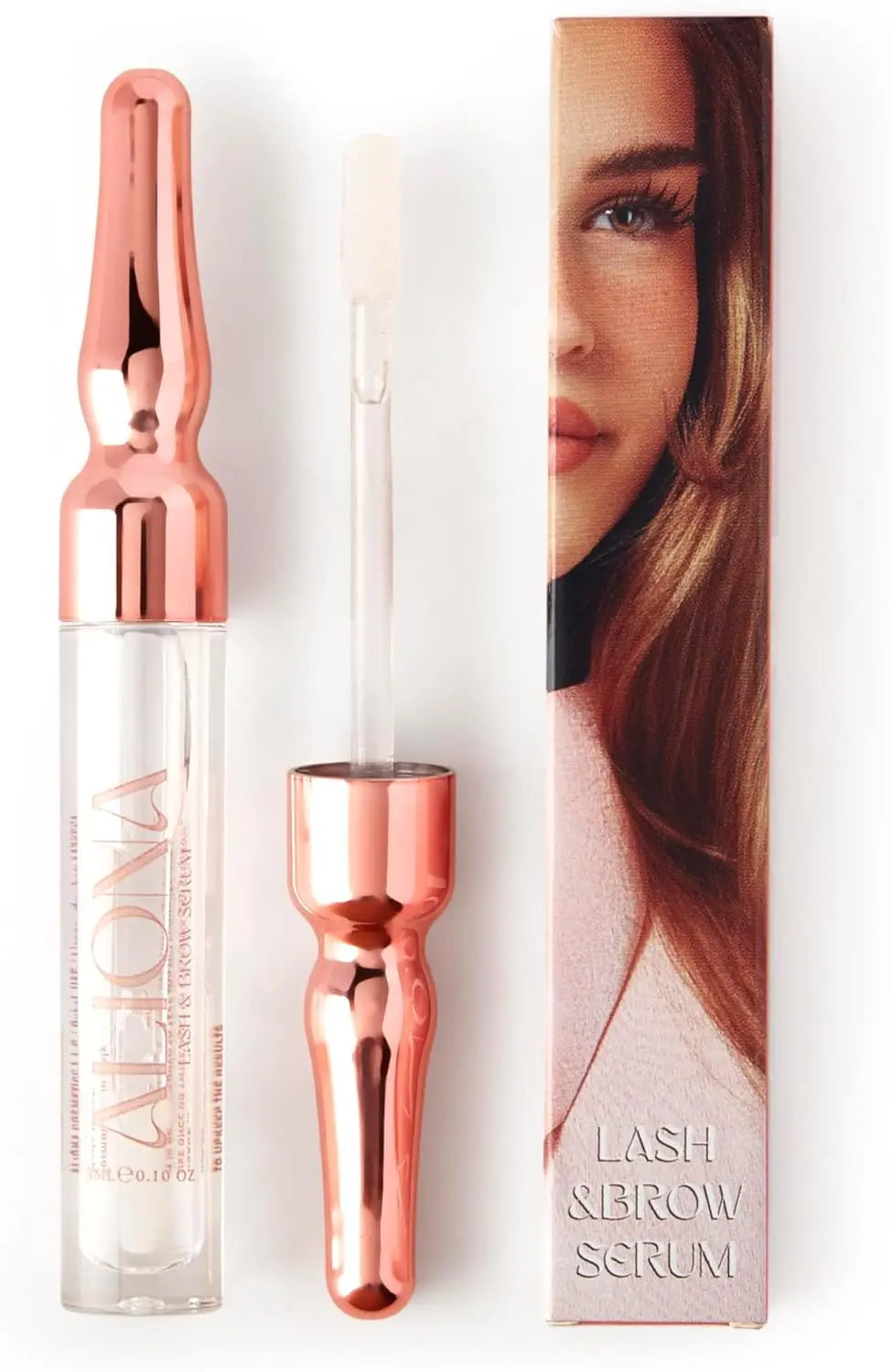 Lash & Brow Serum - Advanced Formula for Longer,Thicker Lashes & Fuller Brows, Nourishes Follicles,Strengthens Weak Hairs