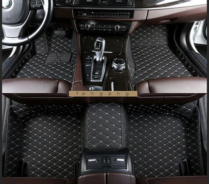 Car Floor Mats for Porsche Macan 2014 2015 2016 2017-2026 Custom Auto Foot Pads Automobile Carpet Cover Interior Accessories