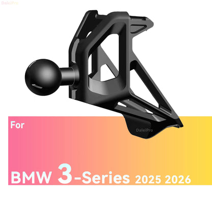 For BMW 3 Series 2025 2026 M3 Phone Mount Airflow Cooling Car Phone Holder 360° Swivel Phone Base Accessories for BMW 2 4 Series