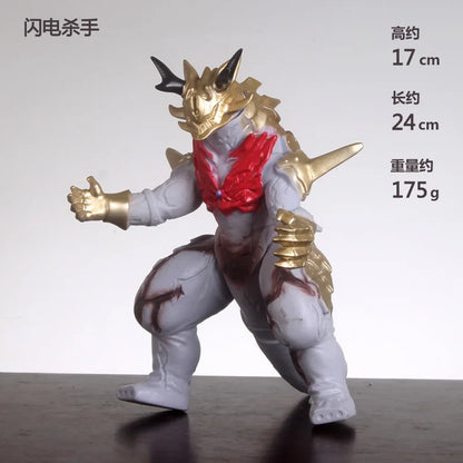 New large Soft rubber Ultraman Belial Monster Leugocyte Belial Gaia Gubira Gomora Model Action Figure Children's Toys