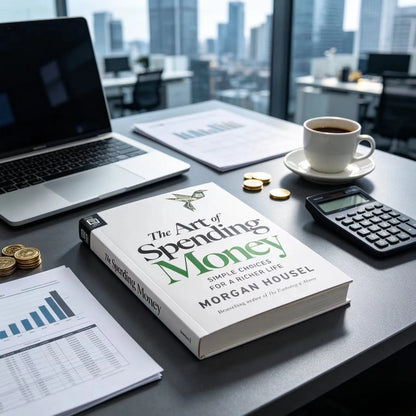 Morgan Hausl Financial Books Money Psychology & The Art of Spending Money Wealth Management Self-help Book