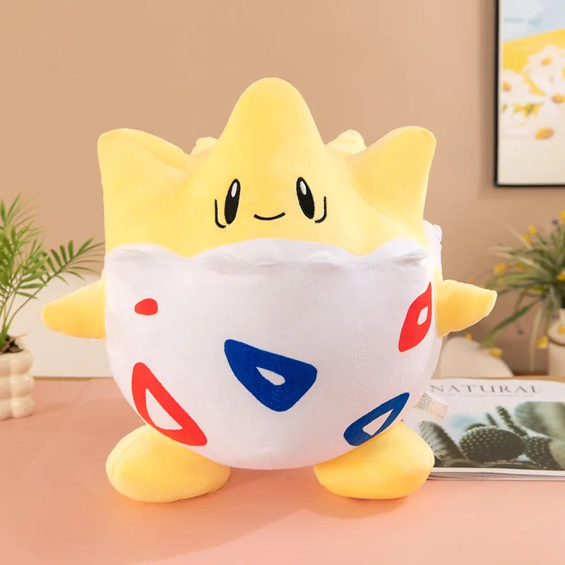 25/40/50/60cm Poke Togepi Plush Toy Cute Soft Stuffed Animal Cartoon Character Doll Bedroom Bed Pillow Soft Cushion Girl Gift