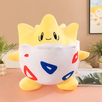 25/40/50/60cm Poke Togepi Plush Toy Cute Soft Stuffed Animal Cartoon Character Doll Bedroom Bed Pillow Soft Cushion Girl Gift