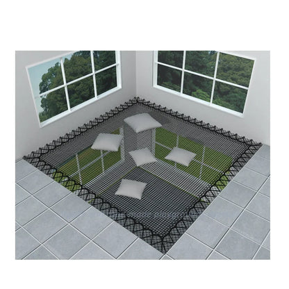 indoor and outdoor suspended DIY loft net bed hammock floor hammock for children and adults