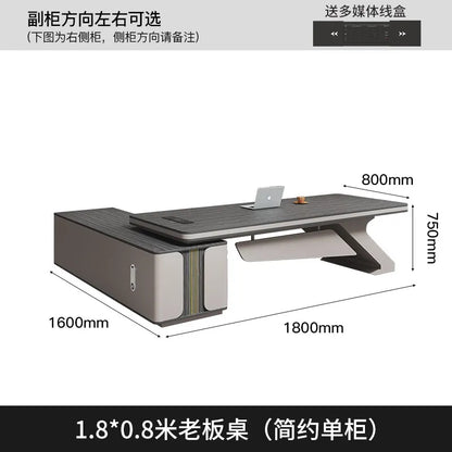 Stand Corner Executive Desk Storage Corner Adjustable Study Executive Desk Portable Computer Mesa Escriotorio Office Furniture