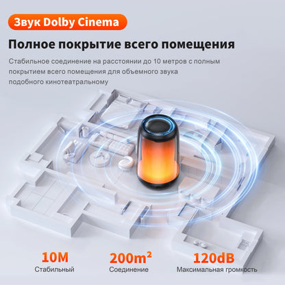 QERE Bluetooth Speaker with Hi-Res 5W Audio,Wireless HiFi Portable Speaker IPX5 Waterproof,Outdoor Multiple connection modes,