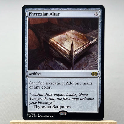 2X2 HOLO9-001 Tcg Proxy Cards Phyrexian Altar Imperial Seal Mana Vault Dockside Extortionist Damnation Force of Negation