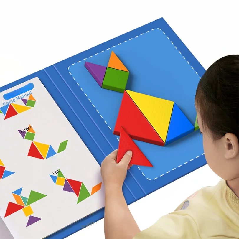 Magnetic Puzzle Board For Primary School Students Featuring Magnetic Attraction Teaching Aids Children's Puzzles Science And Edu