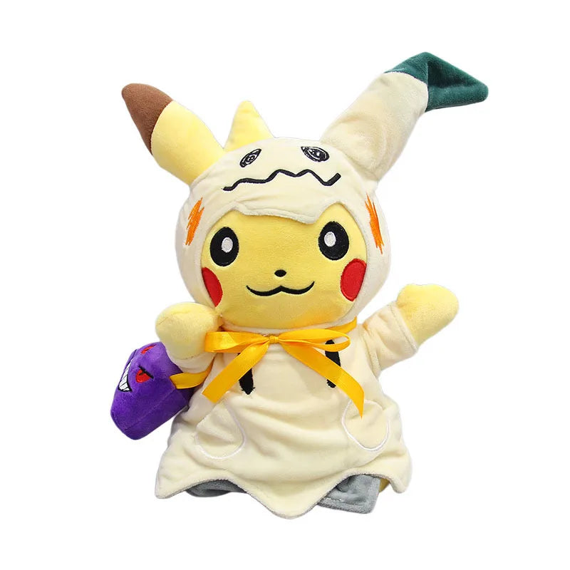 New 20-30cm Halloween Series Plush Mimikyu Pikachu Cos Plush Doll Soft Animal Dolls Hot Toys Great Gift For Children