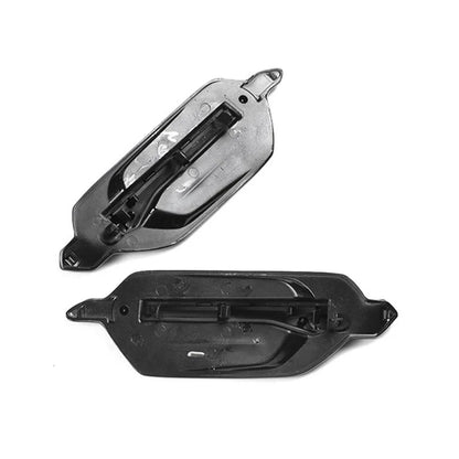 ABS Covered with Real Carbon Fiber Fender Vent Trim for BMW M Series M2 F87 2014 2015 2016 2017-ON Car Side Air Louver with Logo