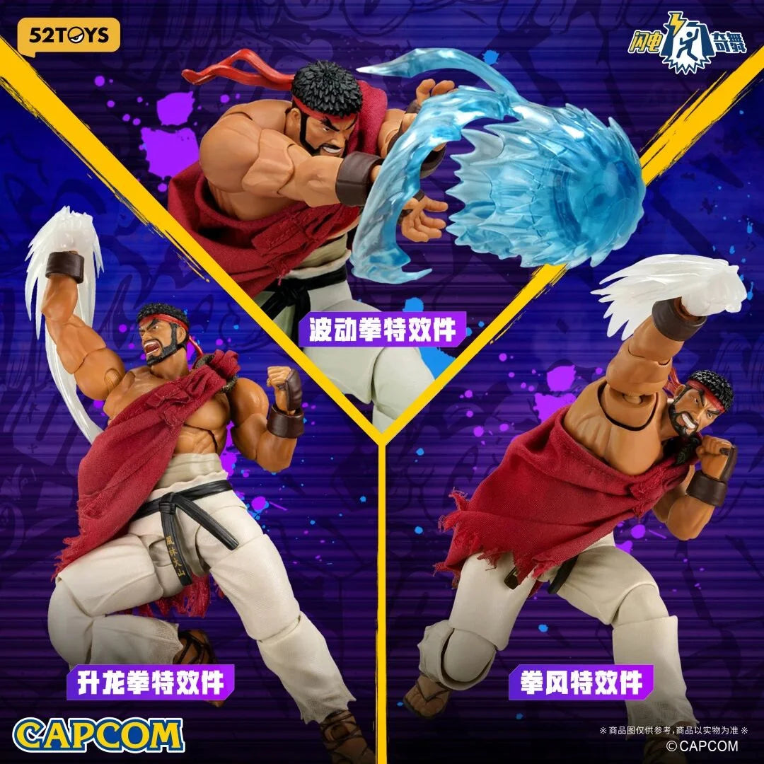 52TOYS 1/12 Street Fighter 6 Ryu & Chun-Li
