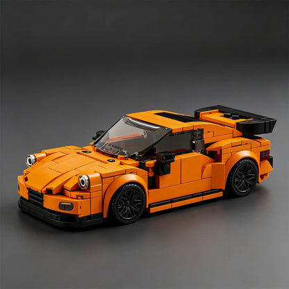 Urban Racing Series 911 Super Sports Car Building Block  Puzzle Toy Car Model Collectible Figurine