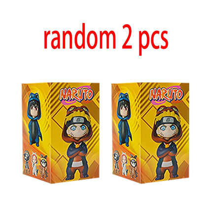 Naruto Blind Box GREMLIN Series Figure Model Sasuke Ornament Toy PVC Collection Gift Decorative Desktop Decoration Gifts