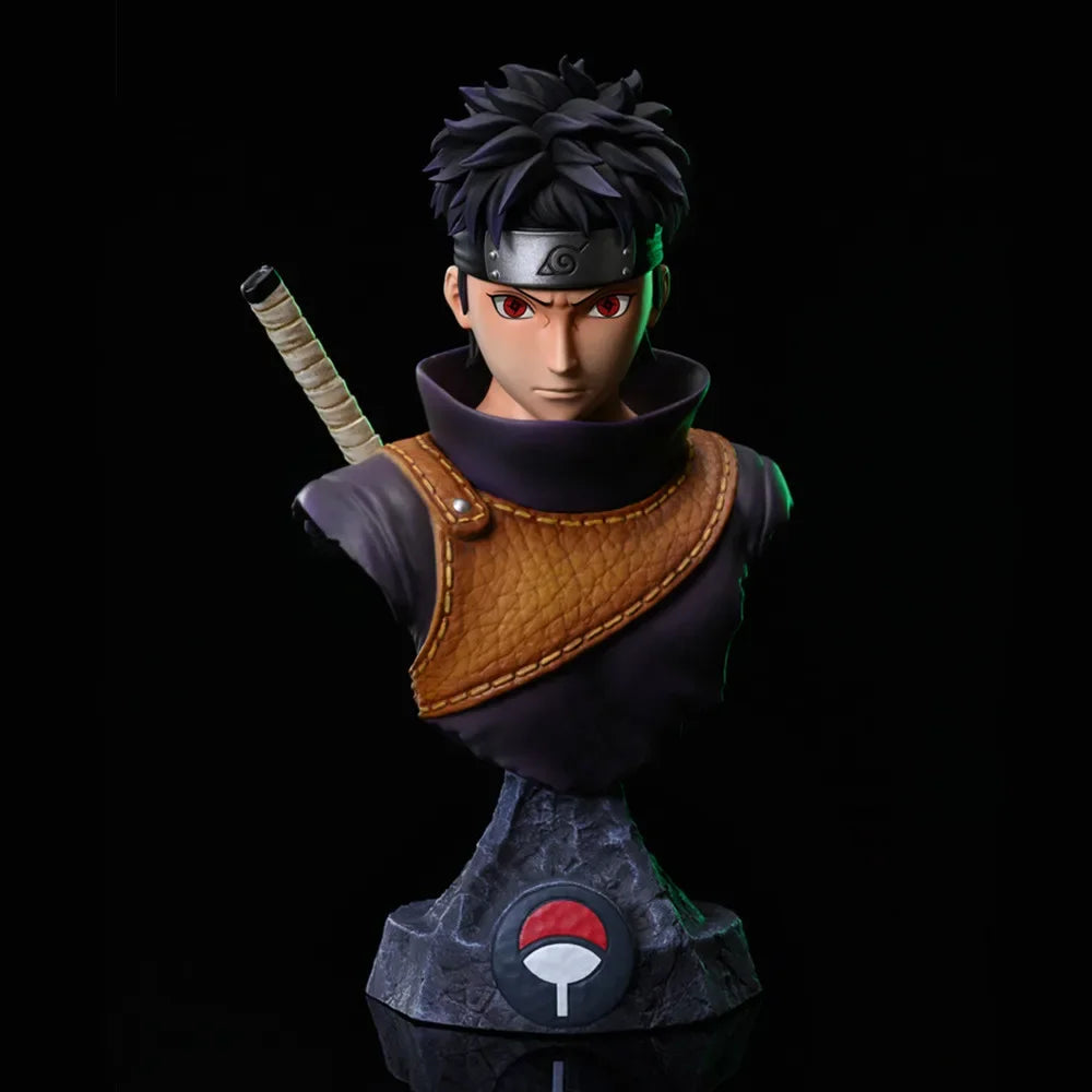 Naruto Action Figure Each Character Bust Portraits Sasuke Kakashi Itachi Model Statue Toys Desktop Ornament Decoration