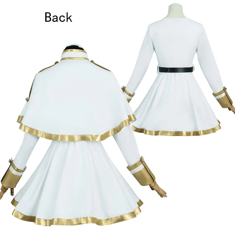 Homchee Trends COS Women Cosplay Costume Dress with Ears Stockings for Anime Comic Con Outfits