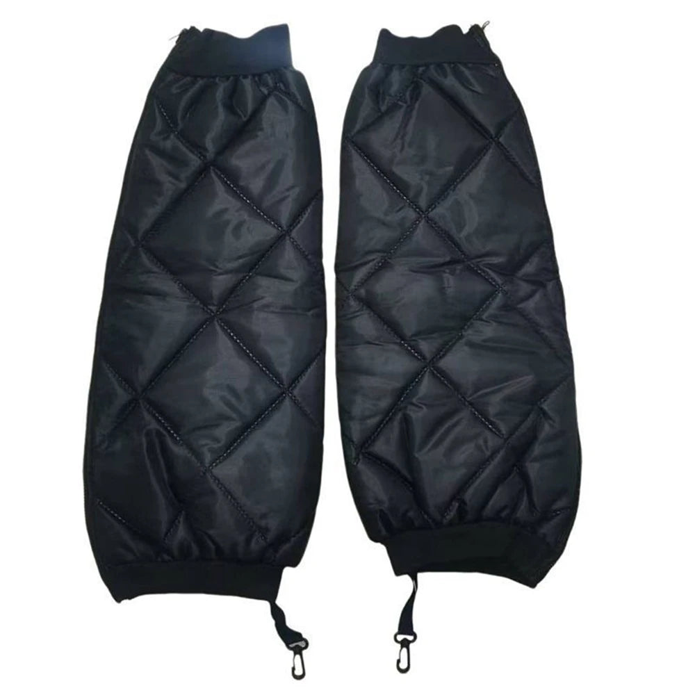 Warm Leg Sleeves Waterproof Motorcycle Knee Pads Zipper Leg Warmer Winter Thermal Knee Brace Motorcycle Leg Guards Knee Pads