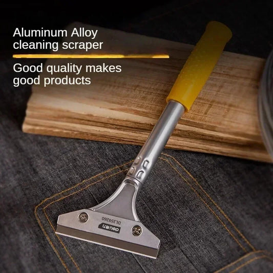 Portable Cleaning Knife Stainless Steel Wallpaper Paint Tiles Flooring Scraper Remover With Blade Household Cleaning Tools