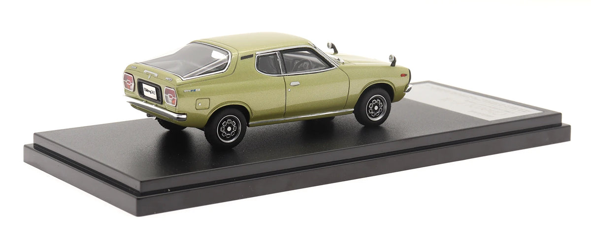 1:43 Hi Story for Nissan Cherry F2 COUPE GX 1974 Resin Car Model Vehicles High End Car Toys Model Collection Decoration Gift