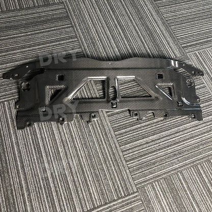 Dry Carbon Fiber Car Water Tank Radiating Plate Cover For BMW M2 G87 M3 G80 M4 G82 G83 2021-2024 Tuning Parts FRP Accessories