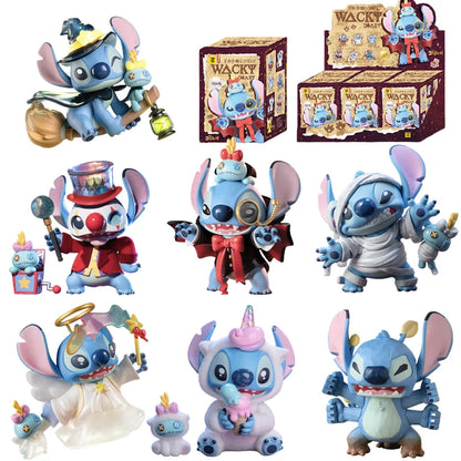 Stitch Weird Diary Series Anime Figures Creative Cute Doll Statue Model Mystery Blind Box Toys Desktop Ornament Birthday Gifts
