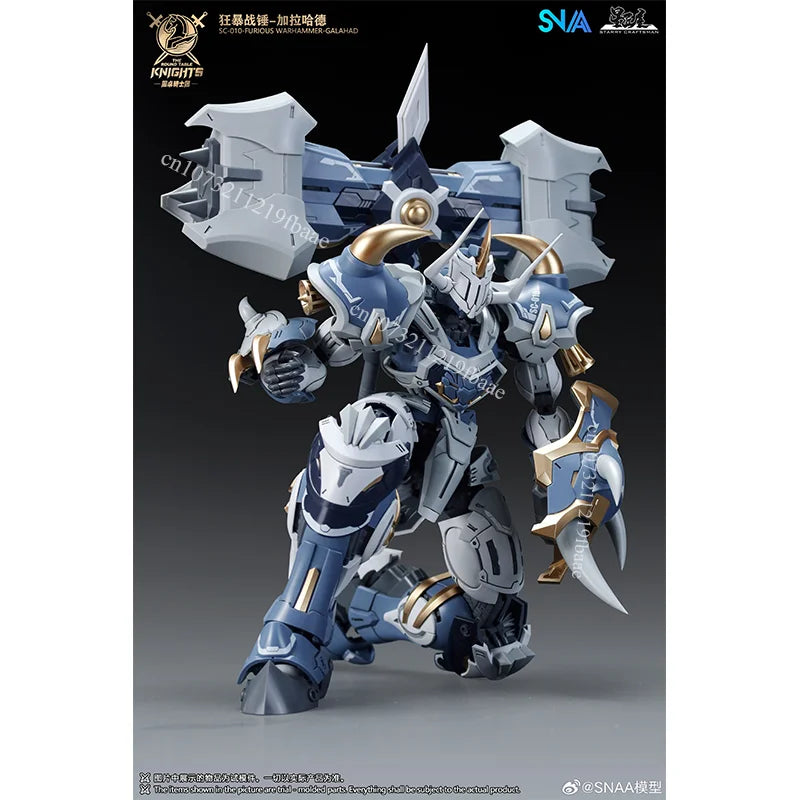 SNAA Model GALAHAD SC-010-FURIOUS 1/144 Toys The Round Table Knights Toys Assembly Model Kit Action Figure Gifts