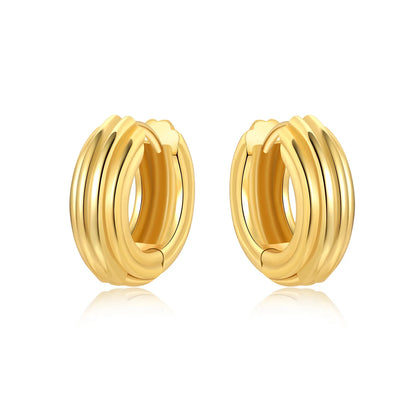 Original 925 Sterling Silver Planet Starlight Earrings Fashion 18K Gold Hoop Earring for Women Piercing Jewelry Aretes Gifts