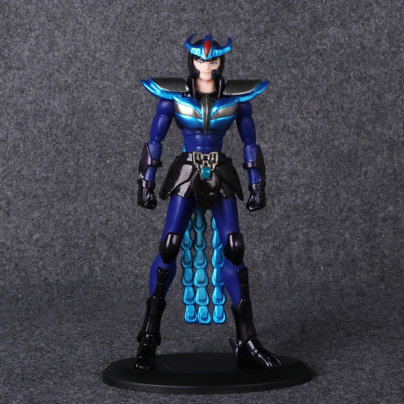 19cm Anime Dark Saint Seiya Figure Phoenix Ikki Hyoga Seiya Shiryu Action Figures Toy PVC Box Figure Collection Decoration