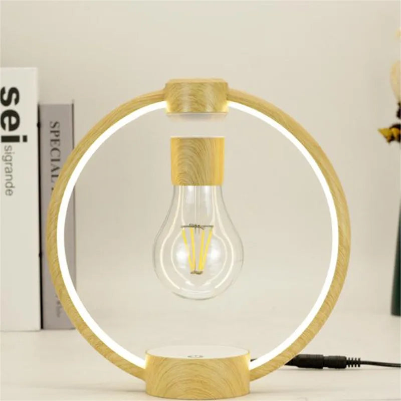 New Levitating Lamp Creativity Floating LED Bulb Home Office Desk Decoration Birthday Gift for friends Table Novelty Night Light