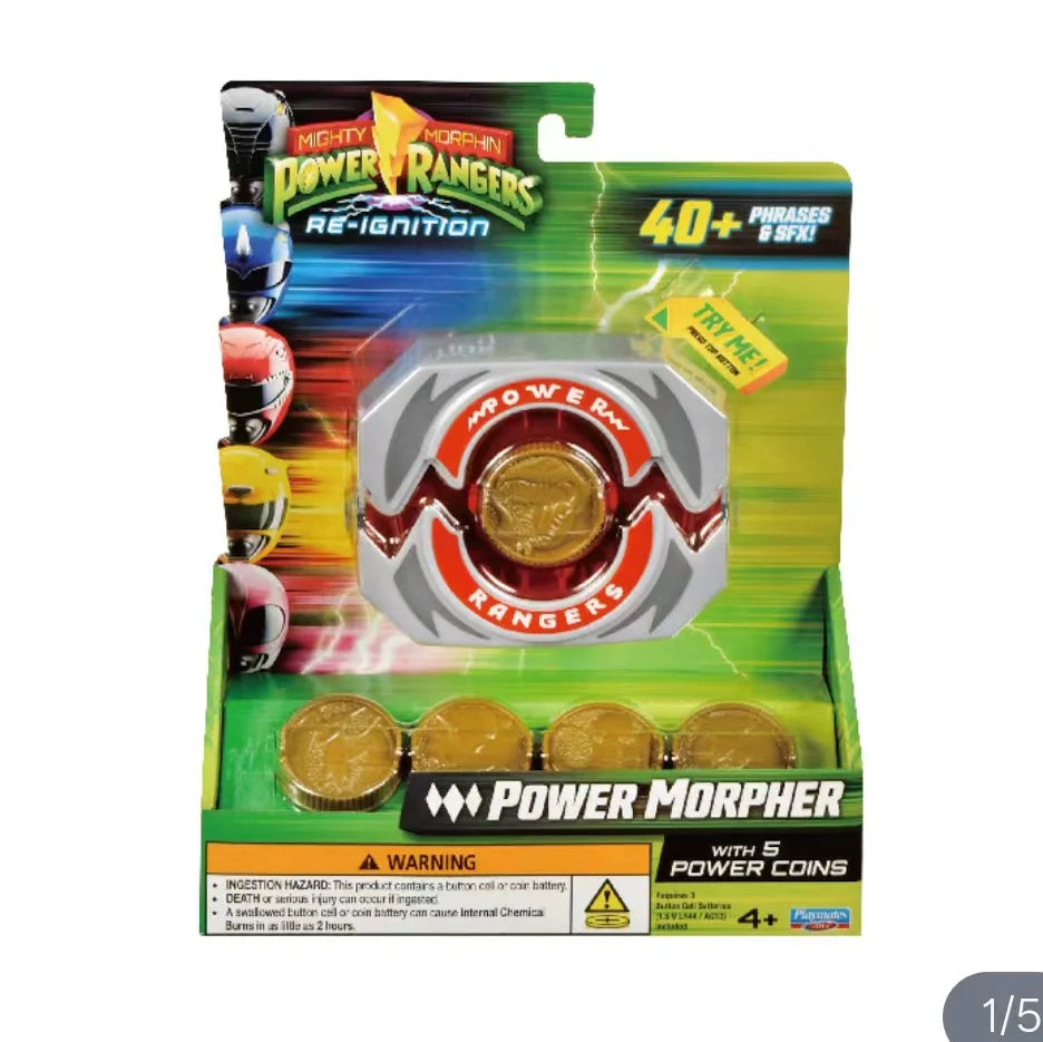 Mighty Morphin Power Rangers Re-Ignition Black Red Blue Ranger Mastodon Rita Repulsa Pterodactyl Action Figure Collectible Toys