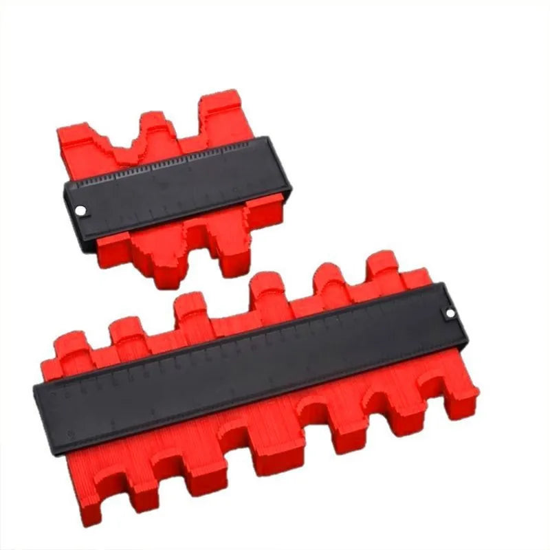 Imperial Radian Ruler, Profiling Gauge, Irregular Bend Measuring Instrument, Contour Ruler, Type Taking Device