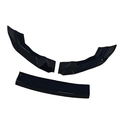 3pcs 2015 To 2021 For BMW F87 M2 CS Coupe MP Style Front Bumper Lip Diffuser Spoiler Lip Bumper Guard Splitter Body Kit