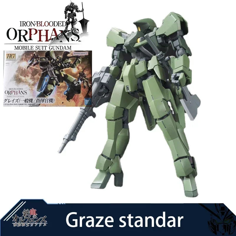 Bandai Gundam HG 1/144 IBO Barbatos Plastic Model Kit Anime Mecha Assembly Action Figure Toy Collectible Display Hobby Series