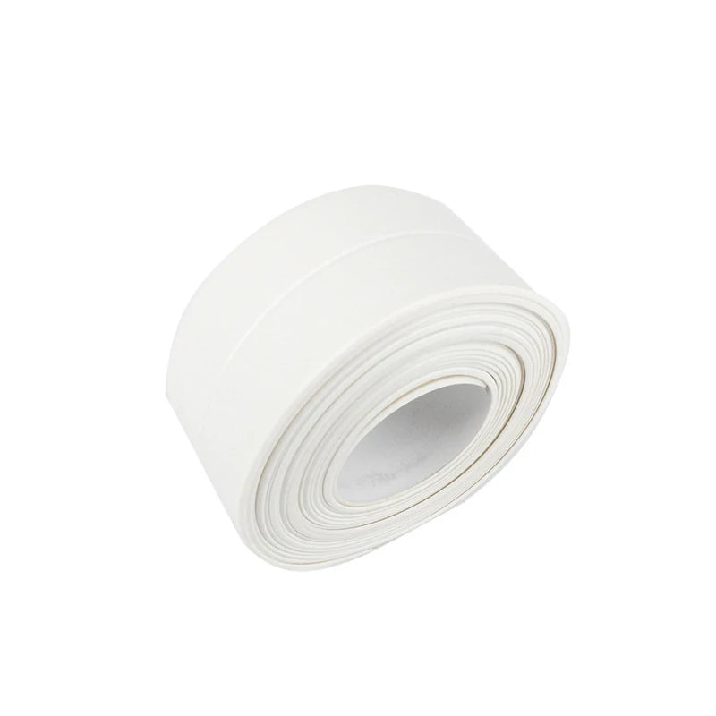 Bathroom Sealing Tape Self-adhesive Oil-Proof Kitchen Sink Caulk Seal Strip PVC Waterproof Shower Wall Sticker for Toilet Corner