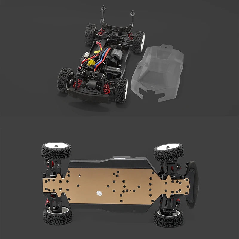 New Upgrade HNR H9804SR FOXHOUND 1:10 RC Car Brushless 4WD RC Racing Drift Vehicle 90KM/H+High-Speed Performance RC Drift Car
