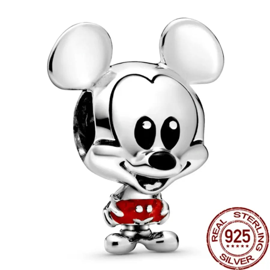 Hot selling 925 sterling silver Disney cartoon wizard charm bead pendant, suitable for original DIY bracelet, women's birthday