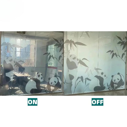 Electrochromic Dimming Transparent PDLC Glass Film  Self Adhesive Electrical Pdlc Smart Film for Glass Window Tint Glass