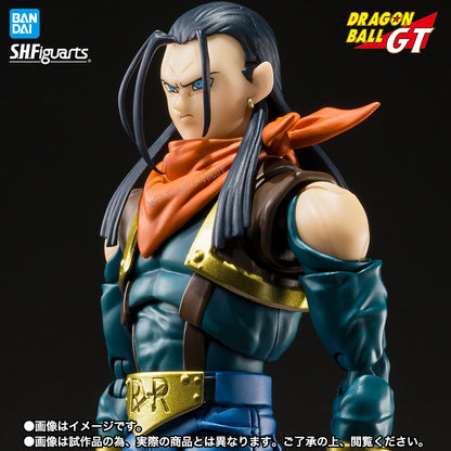 Bandai Tamashii Nations Limited Edition Dragon Ball GT S.H.Figuarts Super No. 17 Action Toy Figures  Genuine Original Model Gift