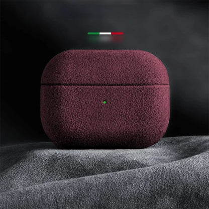 Italian Suede Leather Case For AirPods Pro 3 For AirPods Pro 2 AirPods 5 4 3 Case Luxury Artificial Leather All Inclusive Case